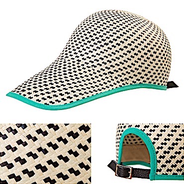 unique hand-woven baseball cap